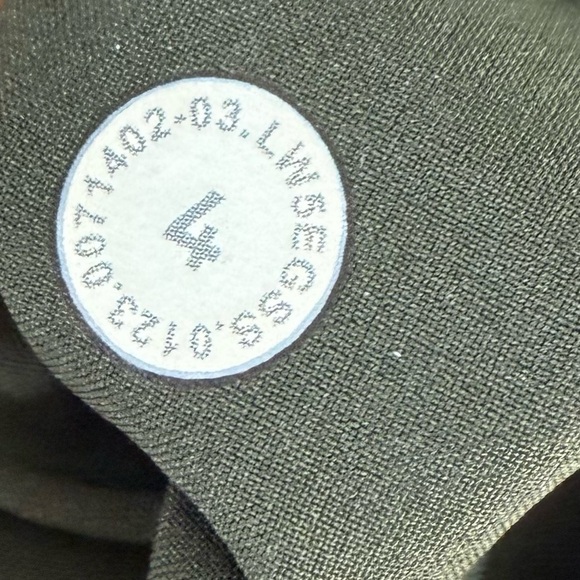 Lululemon Smooth Fit Pull-On High-Rise Pants Dark Olive Green Athleisure Women 4 - Picture 7 of 12